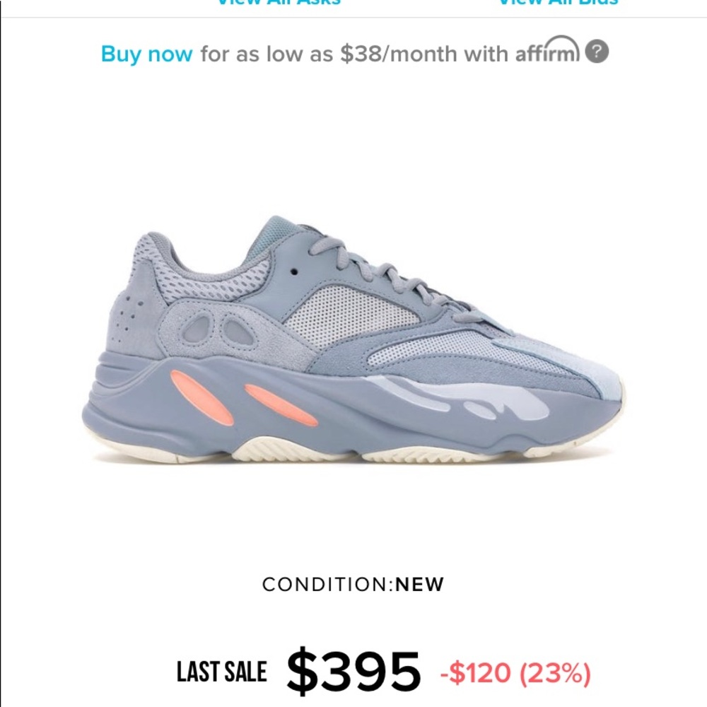 Yeezy boost 700 inertia